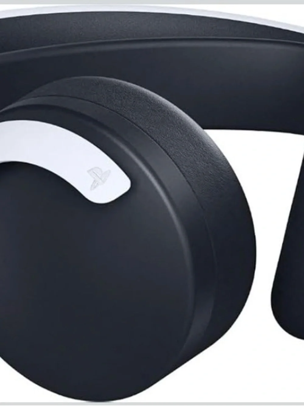 Sony PlayStation Two-Tone Black and White VR Headset with Cushioned Earcups